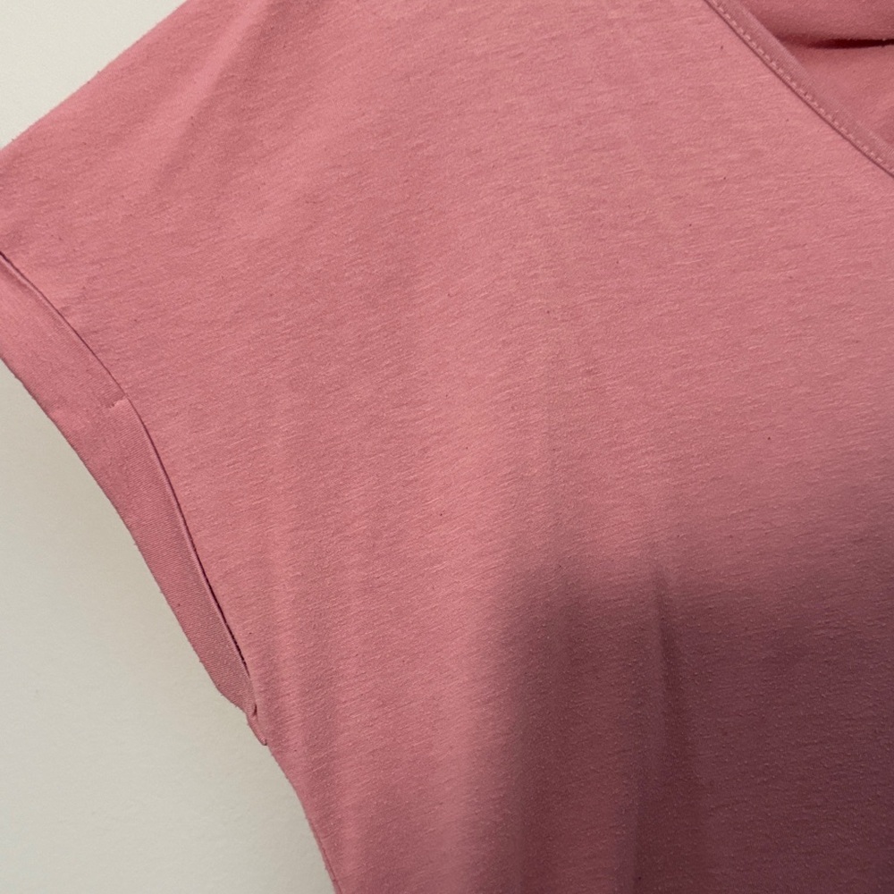 Pink V-Neck Tee - Picture 5 of 7